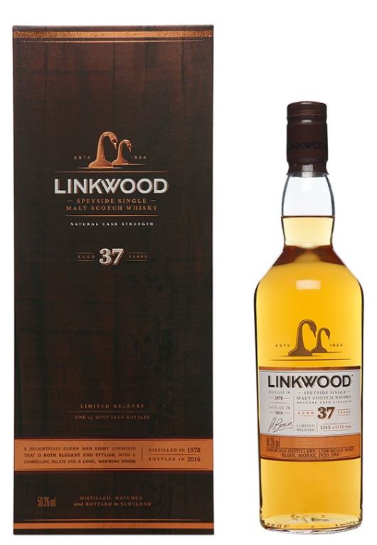 Linkwood 37 Natural Cask Strenght/ Limited release 2016, 700ml