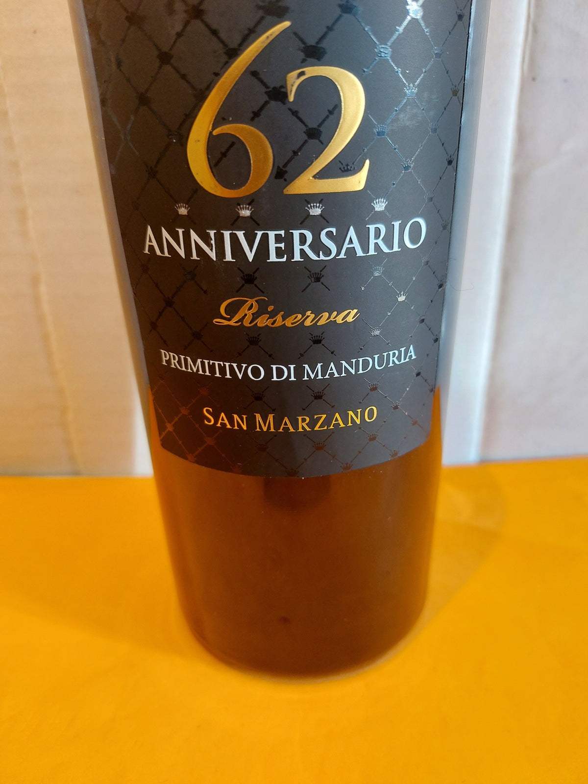 Primitivo di Manduria DOP Riserva "Anniversario 62" 2018 - San Marzano 0,75L.