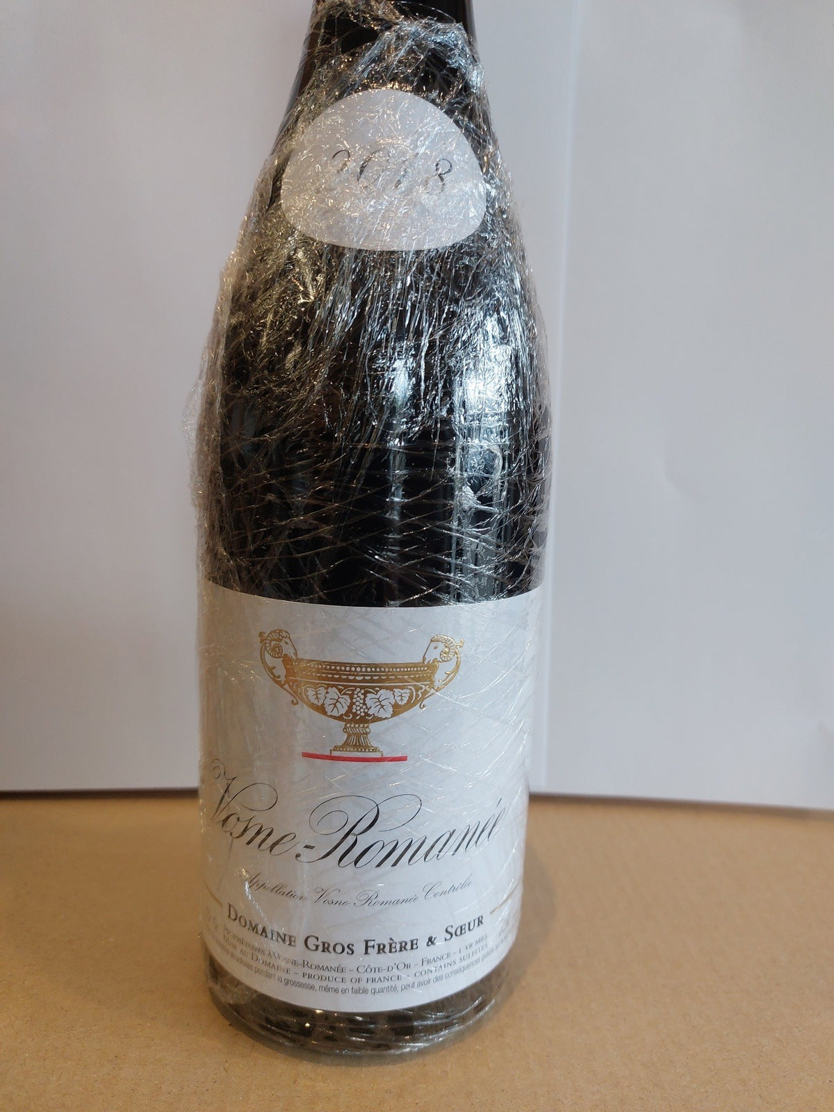 VOSNE ROMANEE 2018 GROS FRERE ET SOEUR 0,75l.