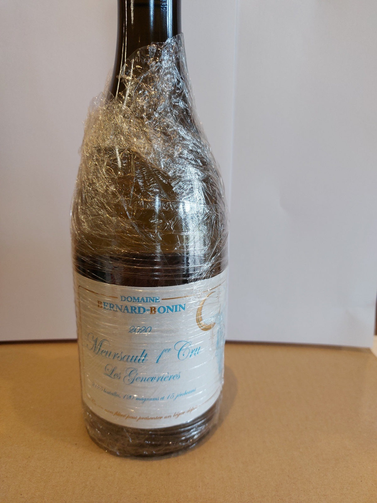 Domaine Bernard-Bonin: Meursault 1er Cru Les Genevieres 2020 0,75L.