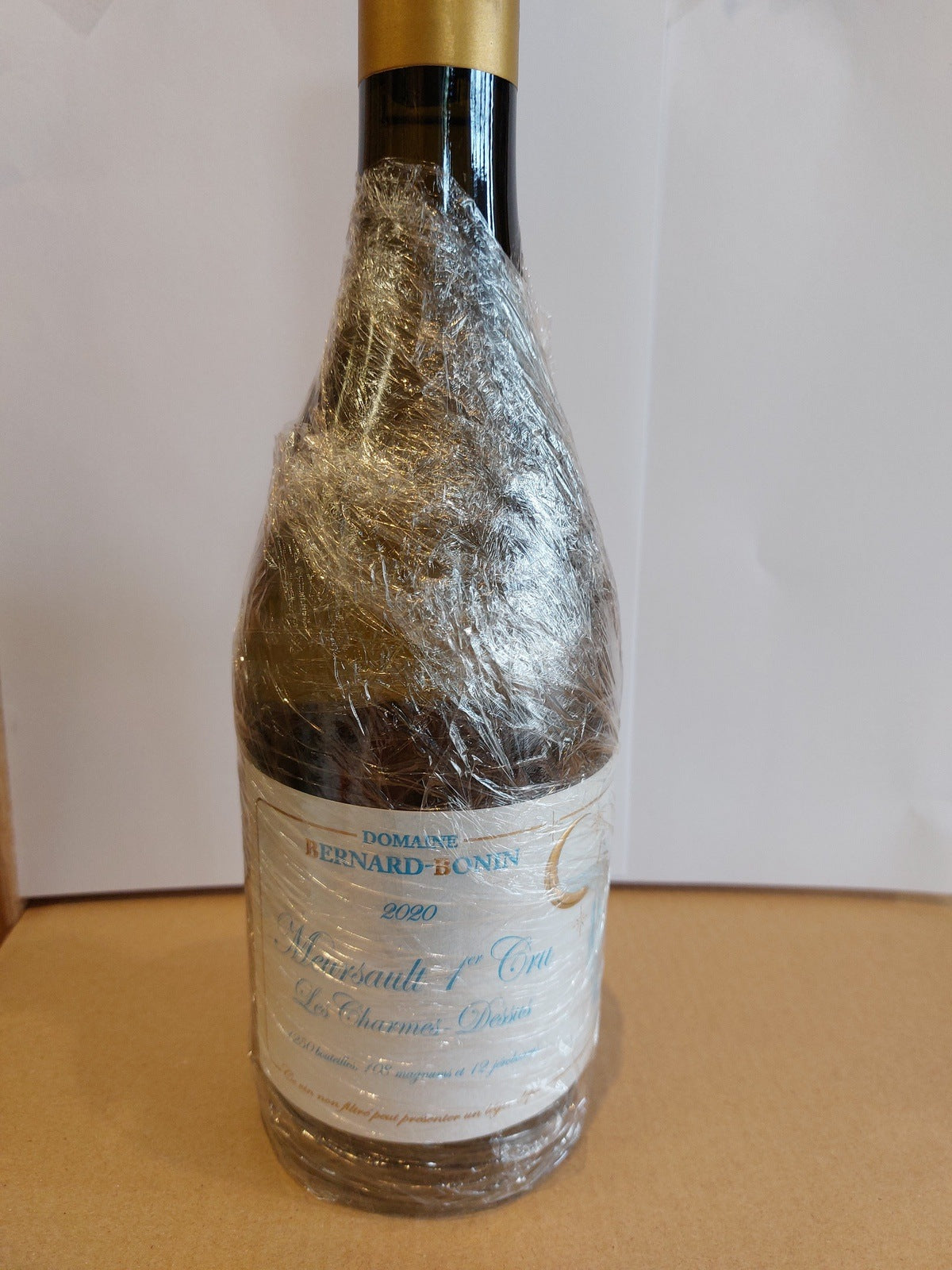 Domaine Bernard-Bonin: Meursault 1er Cru Les Charmes Dessus 2020 0,75L.