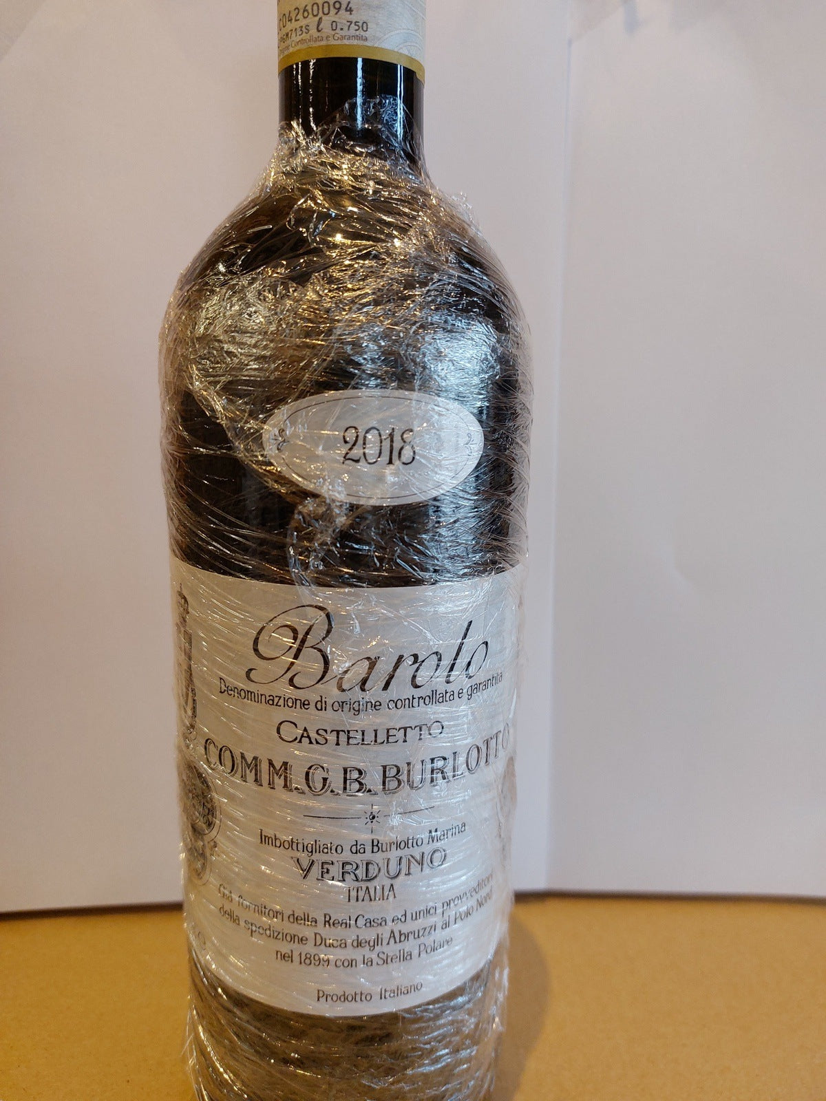 Comm. G.B. Burlotto: Barolo Castelletto 2019, 0,75l