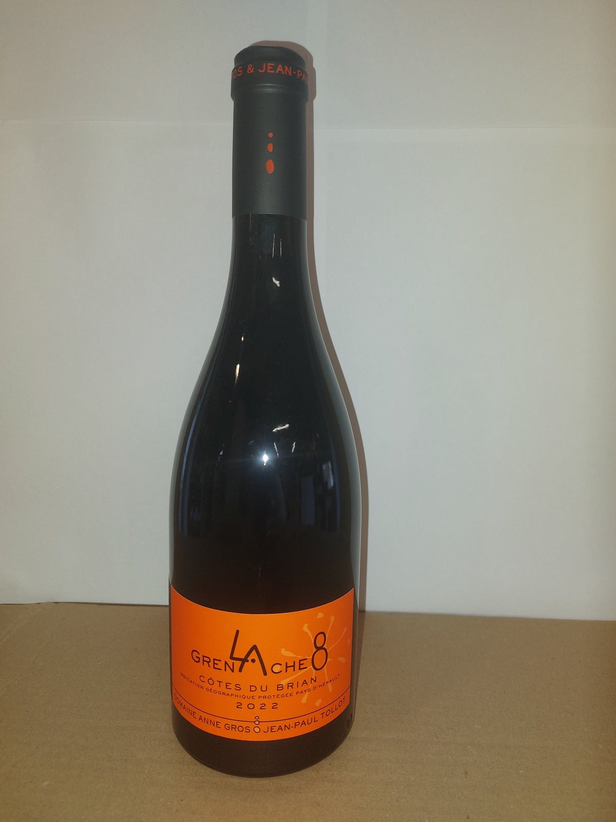 DOMAINE ANNE GROS & JEAN-PAUL TOLLOT : LA GRENACHE 8 2022 0,75l.