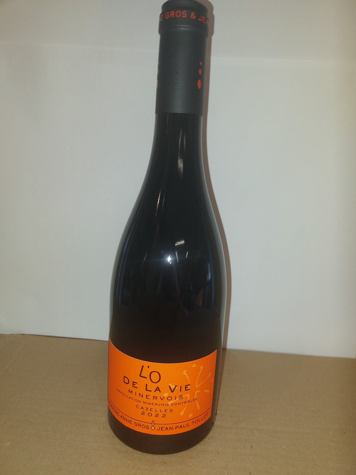 DOMAINE ANNE GROS & JEAN-PAUL TOLLOT : L' O DE LA VIE 2022 0,75l.