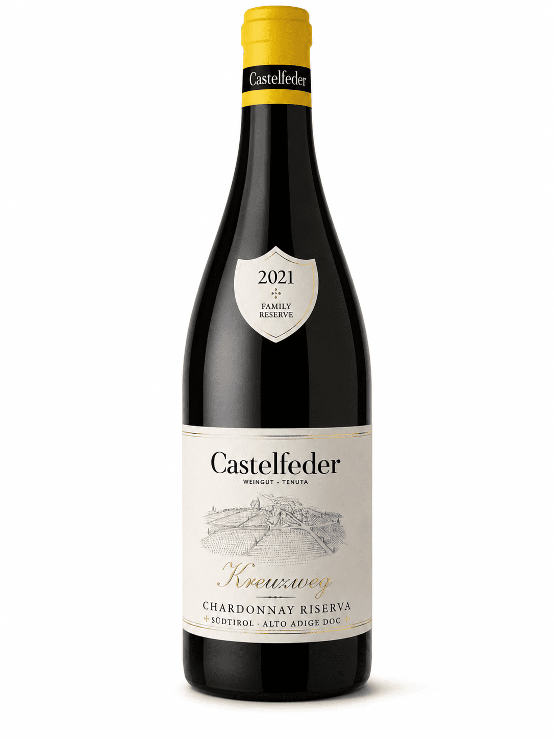 Castelfeder: Kreuzweg Chardonnay Riserva 2021 0,75l.