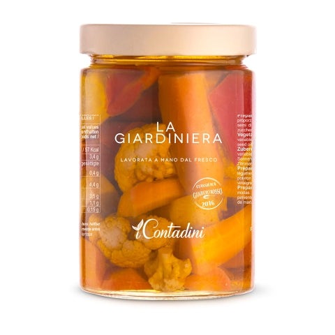 I CONTADINI:La Giardiniera in olio - 520 g