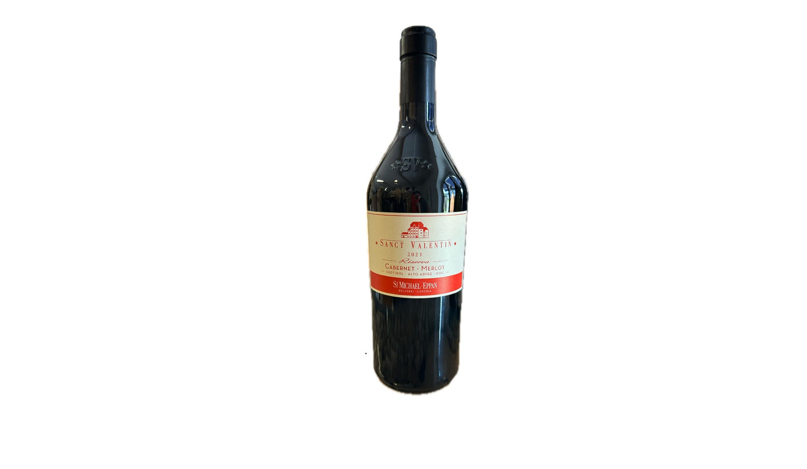 KELLEREI ST.MICHAEL EPPAN: Cabernet-Merlot Riserva Sanct Valentin 2021 0,75l.