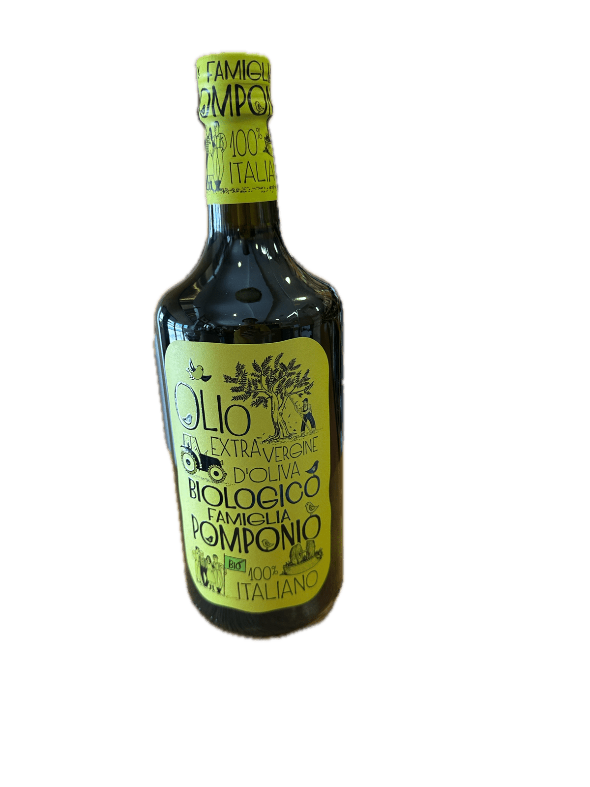 Famiglia Pomponio: Olivenoel extra vergine BIO 1l.