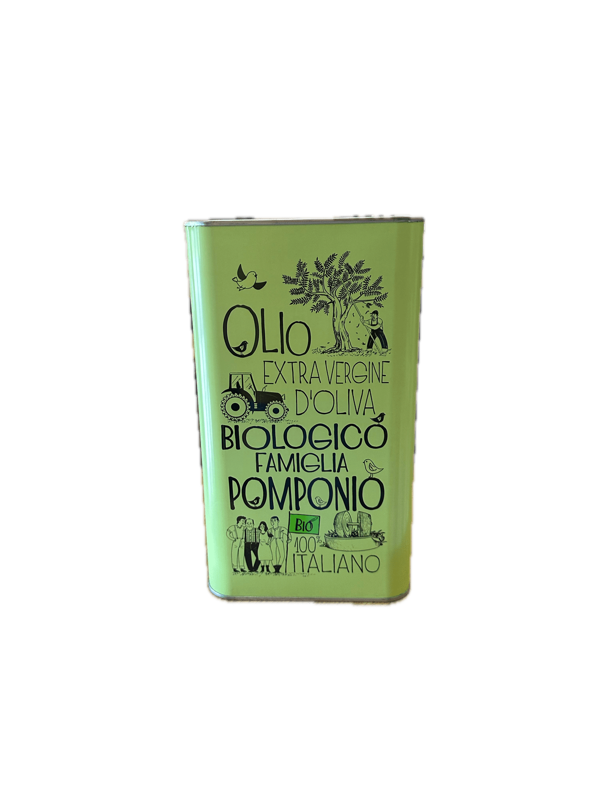 Famiglia Pomponio: Olivenoel extra vergine BIO 3Liter Kanne