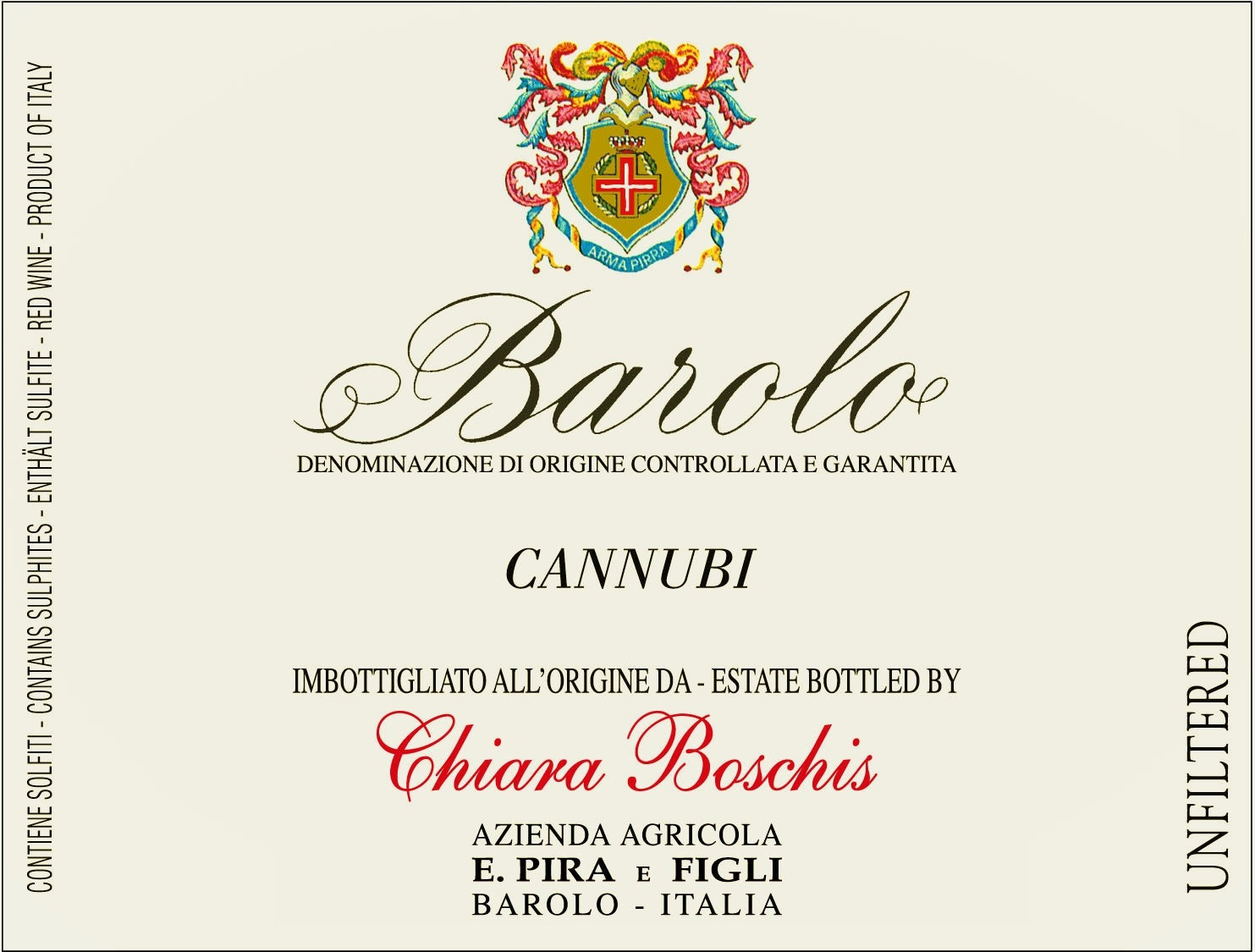 Barolo CANNUBI, 2016, 1.5l.