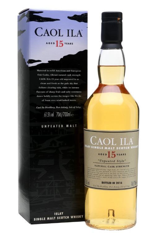 Caol Ila Aged 15 Years Islay Single Malt, 700ml