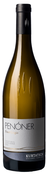 Südtirol Pinot Grigio DOC PENÓNER, 2017, 0,75l