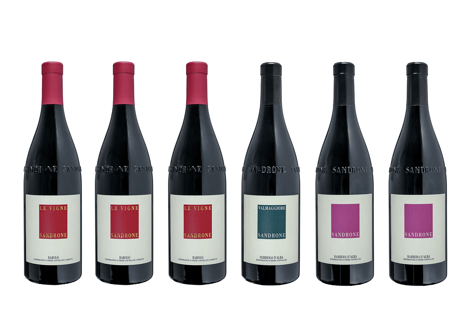 Degustationspaket Sandrone Luciano: Le Vigne, Nebbiolo Valmaggiore, Barbera D'Alba