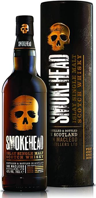 Smokehead Islay Single Malt Scotch Whisky, 700ml