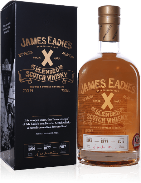 James Eadie Blended Scotch Whisky, 700ml