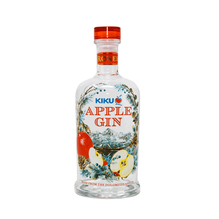 KIKU Apple Gin London Dry Gin, 500ml