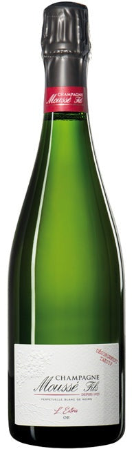 Moussé Fils L'Extra Or Blanc de Noirs Extra Brut Champagne, 0,75l