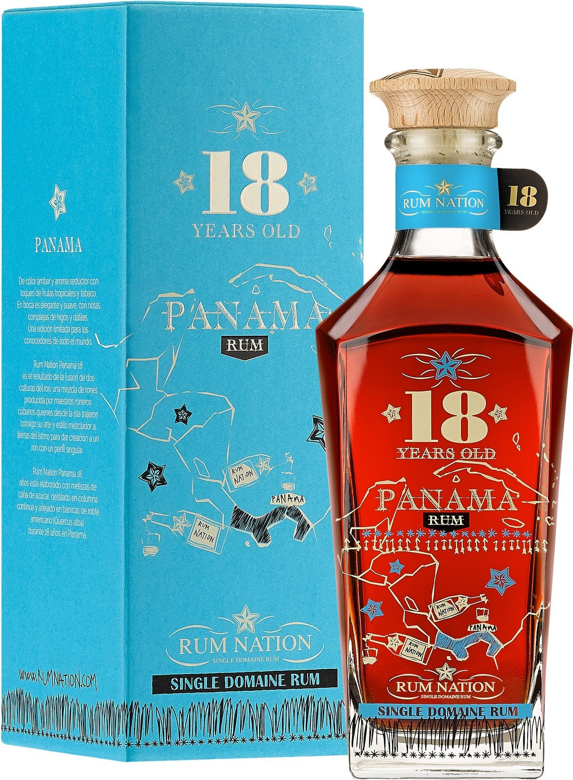 Rum Nation Panama 18 YO, 700ml