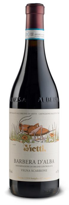 Barbera d'Alba DOC Vigna Vecchia Scarrone, 2018, 0,75l